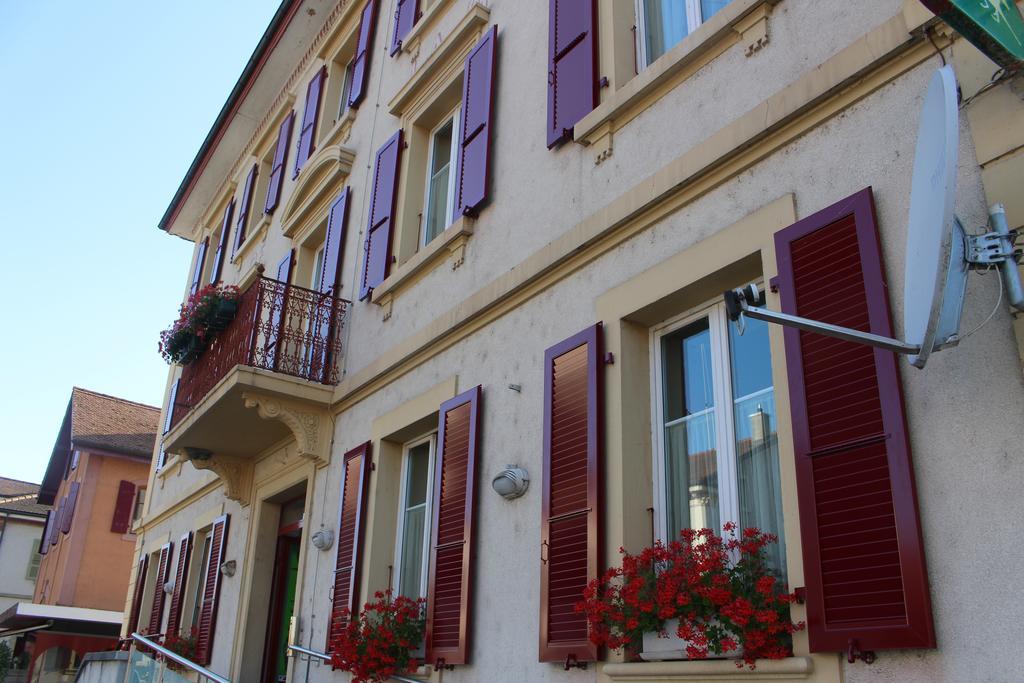 Hotel De La Gare Yvonand Eksteriør bilde
