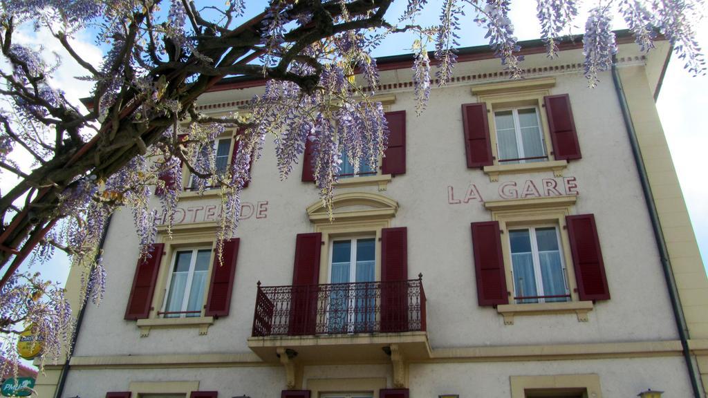 Hotel De La Gare Yvonand Eksteriør bilde